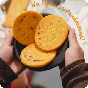 Arepa Santandareana